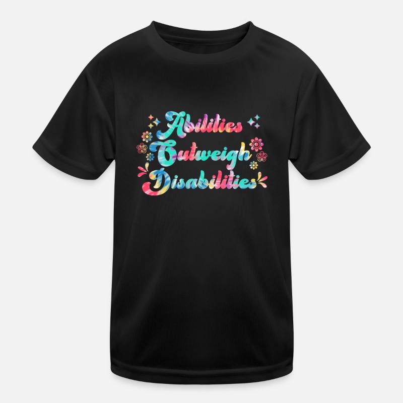 Solidarité handicap Compassion et acceptation T-shirt sport Enfant