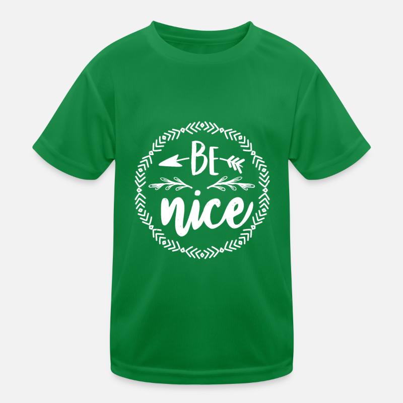 BE NICE Kids Functional T-Shirt