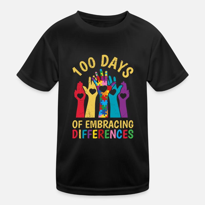 100 jours de diversité et d’inclusion solidaire T-shirt sport Enfant