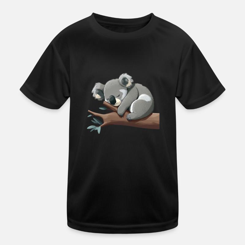 Koala bear Koala sleeping. Great for sleeping. Kids Functional T-Shirt