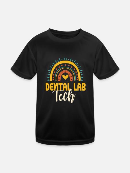 Technologie de laboratoire dentaire - T-shirt sport Enfant - noir