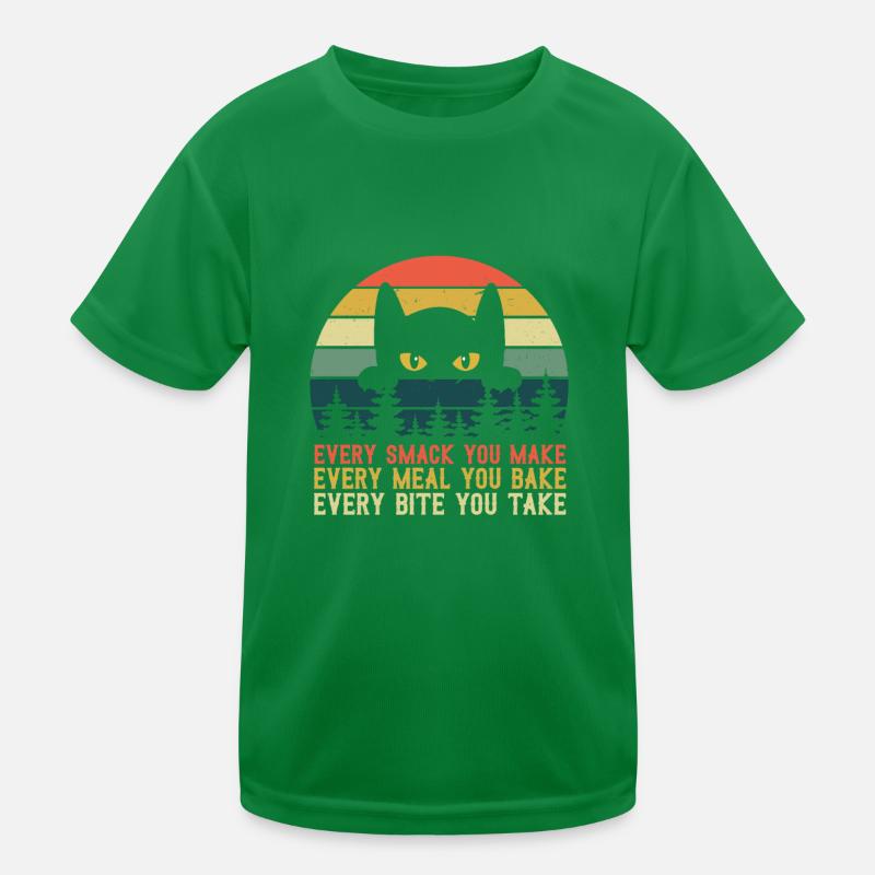Every Smack Every Meal Every Bite Kinder Funktions-T-Shirt
