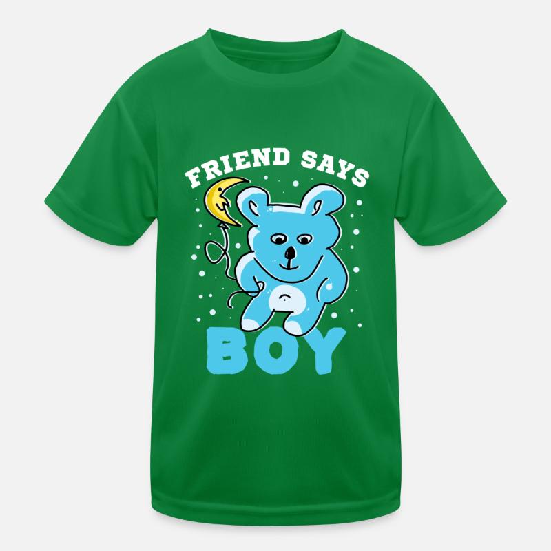 Junge - Babyshower Kinder Funktions-T-Shirt