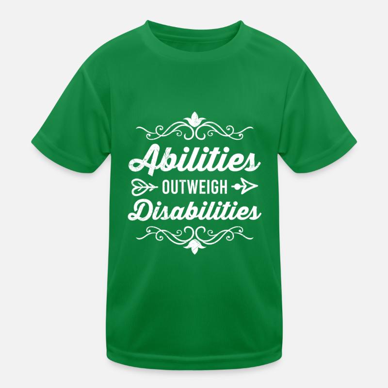 Inclusion Acceptation Gentillesse Solidarité T-shirt sport Enfant