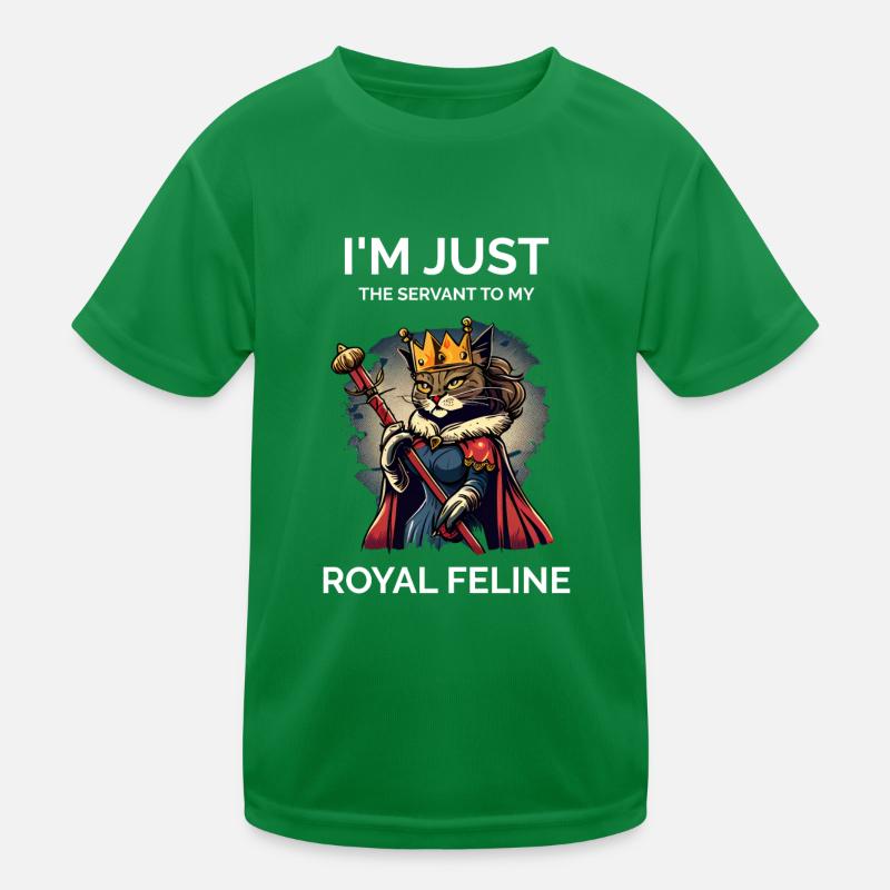 Fier propriétaire de chat T-shirt sport Enfant