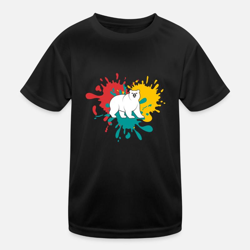 Bär Kinder Funktions-T-Shirt
