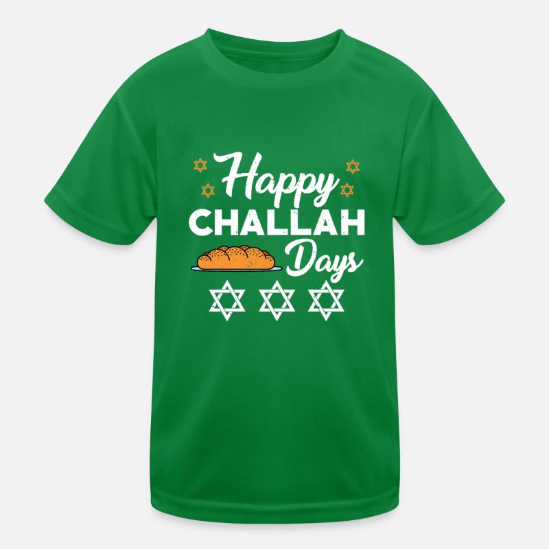Happy Challah Days Geschenk Kinder Funktions-T-Shirt