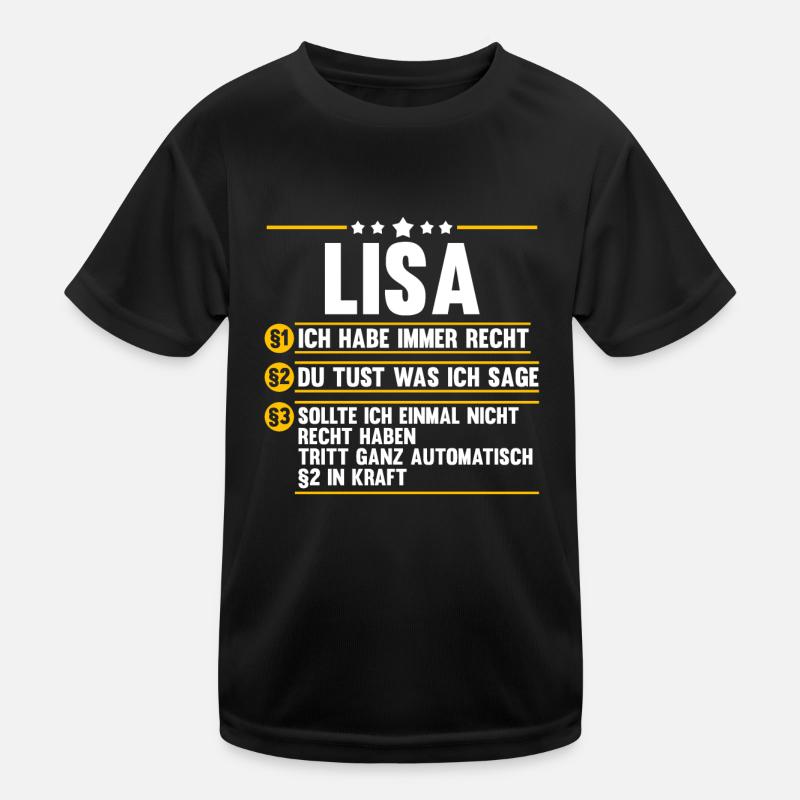 Lisa Kinder Funktions-T-Shirt