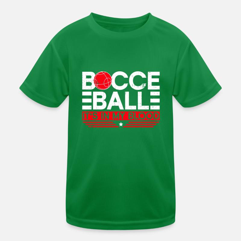Boccia ball - C’est dans mon sang - Boccia ball T-shirt sport Enfant