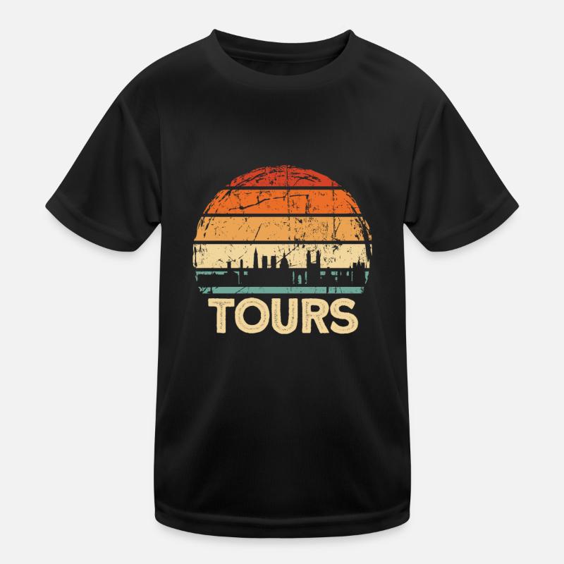 Tours Kinder Funktions-T-Shirt