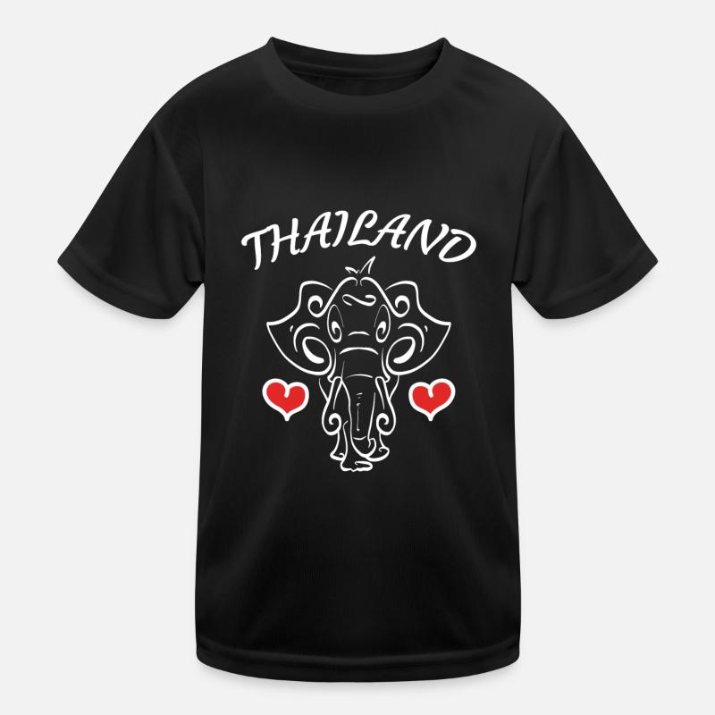 Elephant Souvenir Thaïlande T-shirt sport Enfant