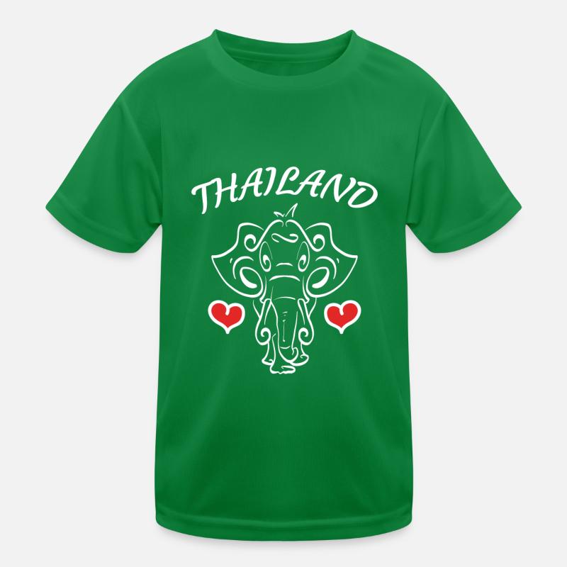Elephant Souvenir Thaïlande T-shirt sport Enfant