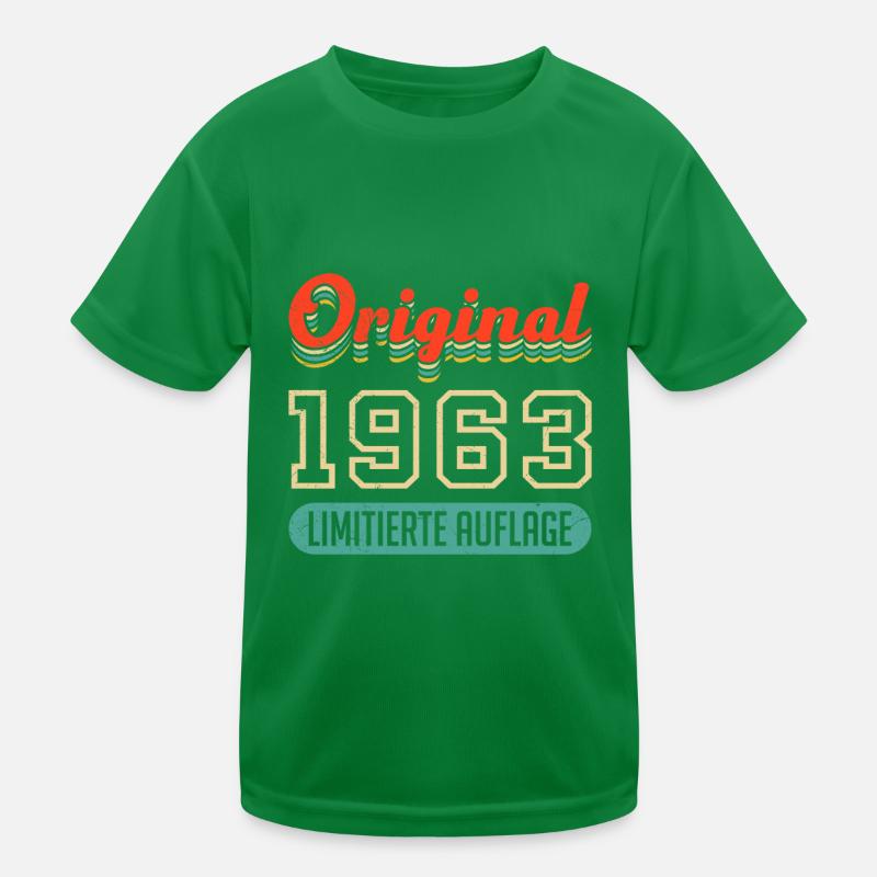 60e anniversaire Original 1963 60 ans T-shirt sport Enfant