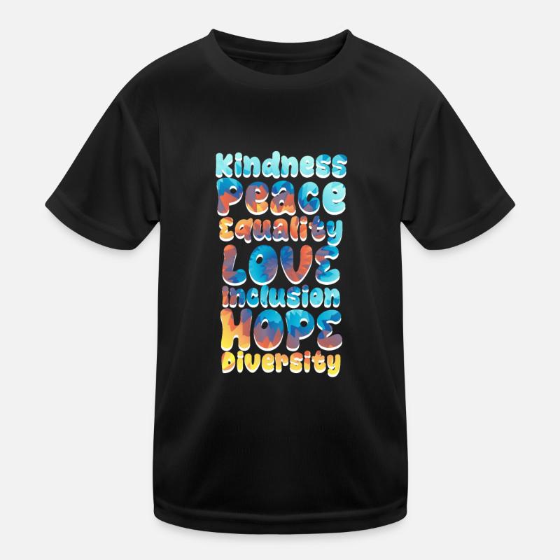 Inclusion handicap acceptation et sensibilisation T-shirt sport Enfant