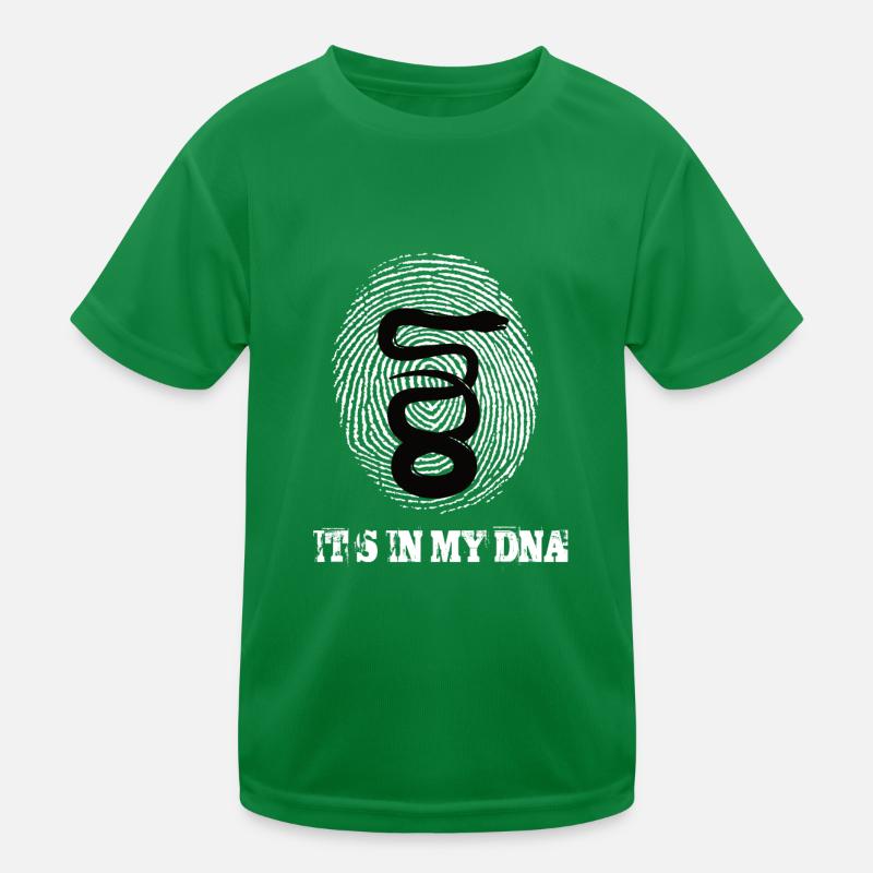 Snakes Its In My Dna Kids Functional T-Shirt
