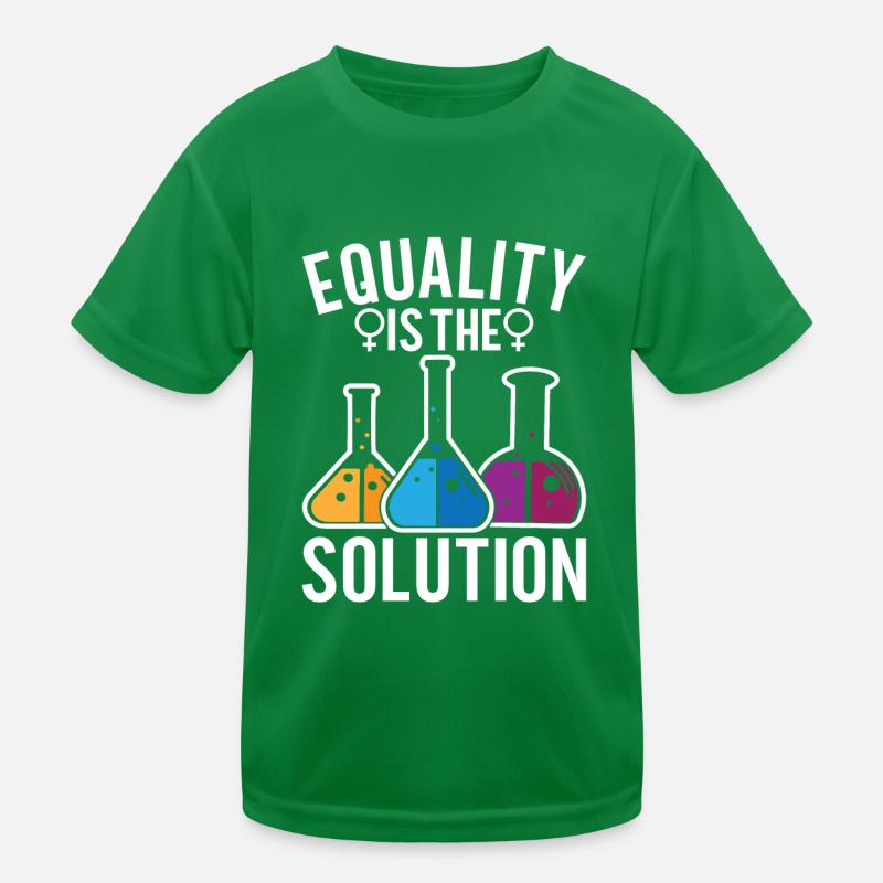 Femmes Steminist en science T-shirt sport Enfant