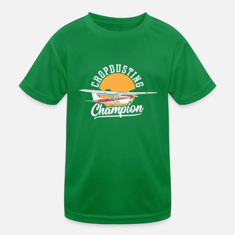 Cropdusting Champion Crop Duster Crop Dusting Kinder Funktions-T-Shirt