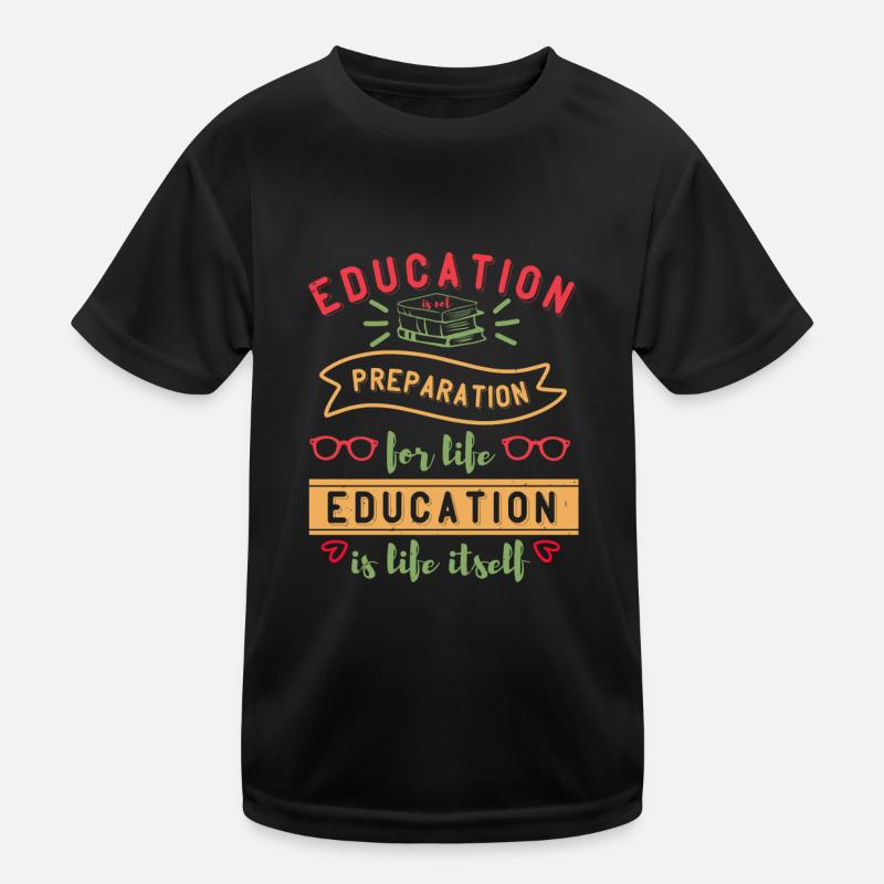 EDUCATION PREPARTION Kids Functional T-Shirt