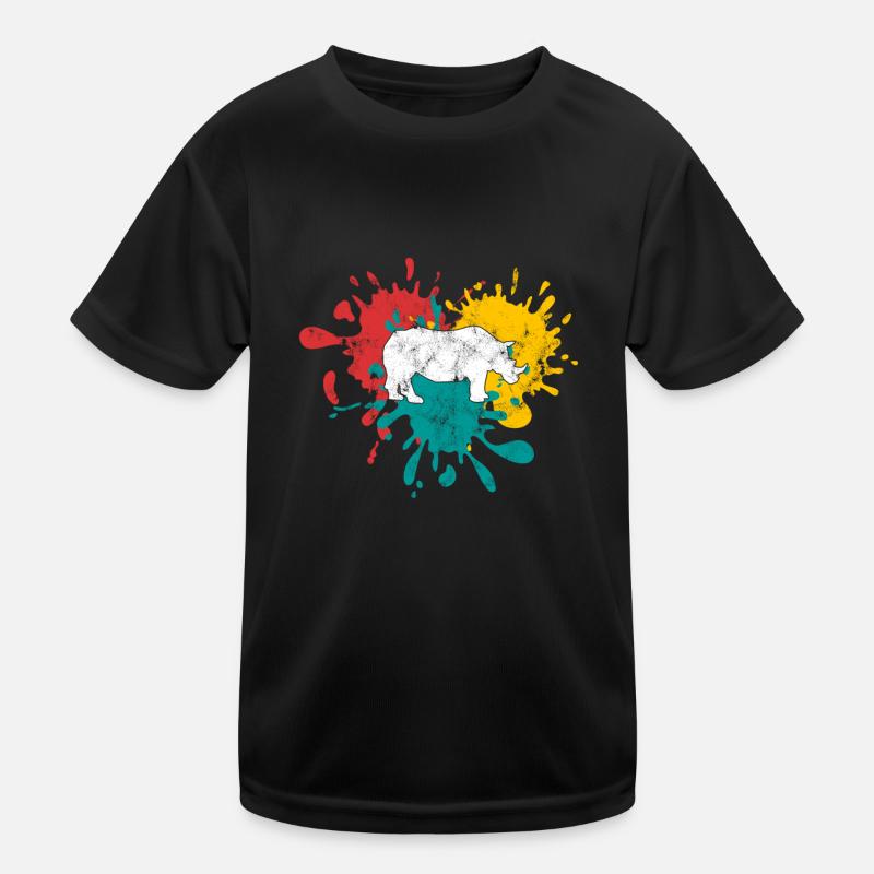 Rhinoceros Kids Functional T-Shirt