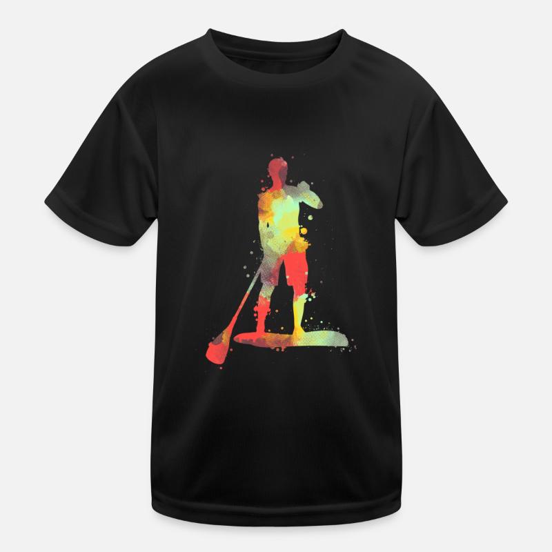 Vintage Stand Up Paddle Board Kinder Funktions-T-Shirt