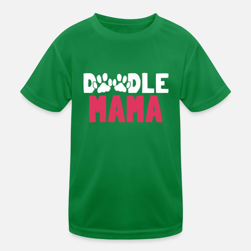 Femmes Doodle Mama Labradoodle Goldendoodle T-shirt sport Enfant
