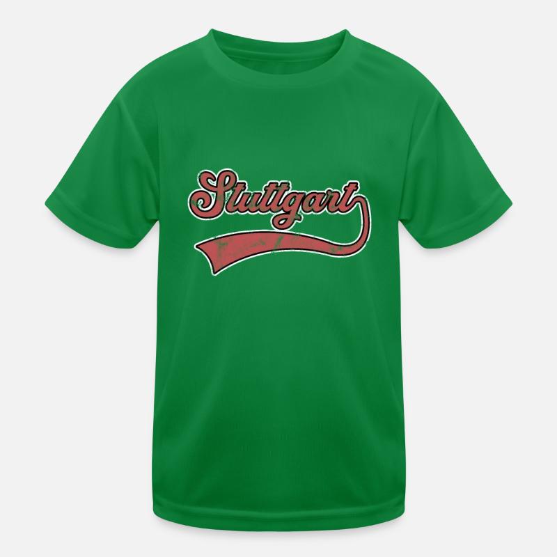 Lettrage de Stuttgart T-shirt sport Enfant