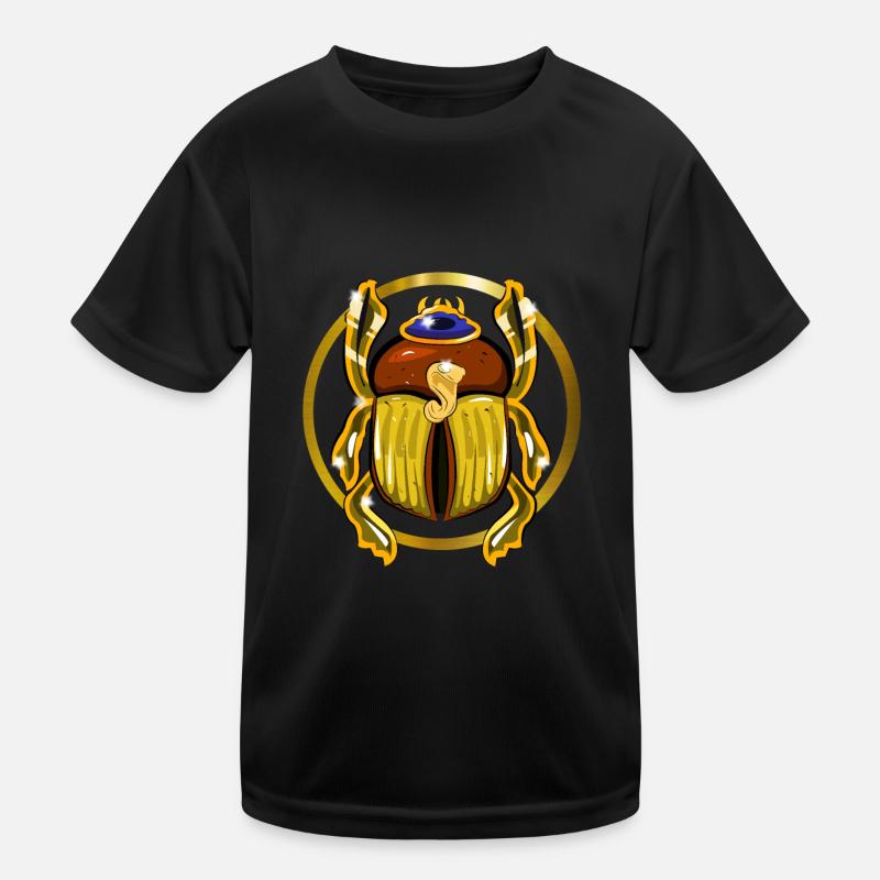 Beetle Jewelry Circle Kids Functional T-Shirt