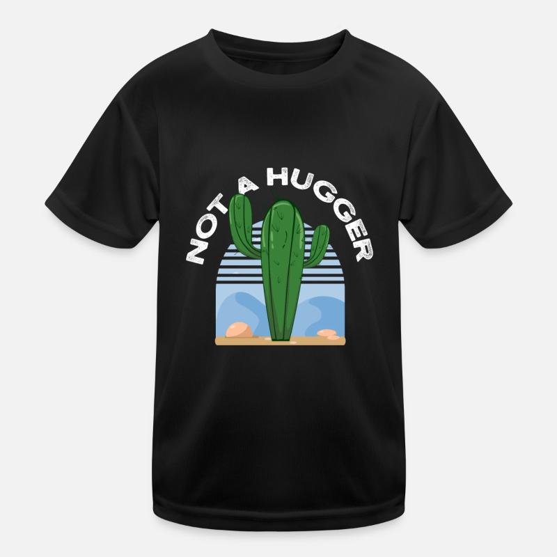 Lustiges Kaktus Kinder Funktions-T-Shirt