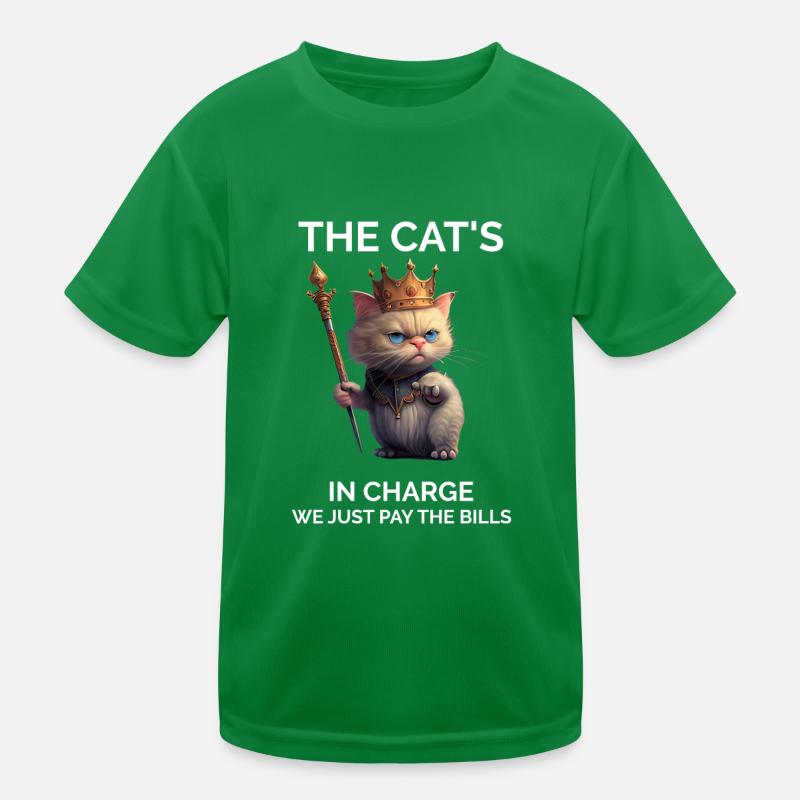 Chat sarcastique T-shirt sport Enfant