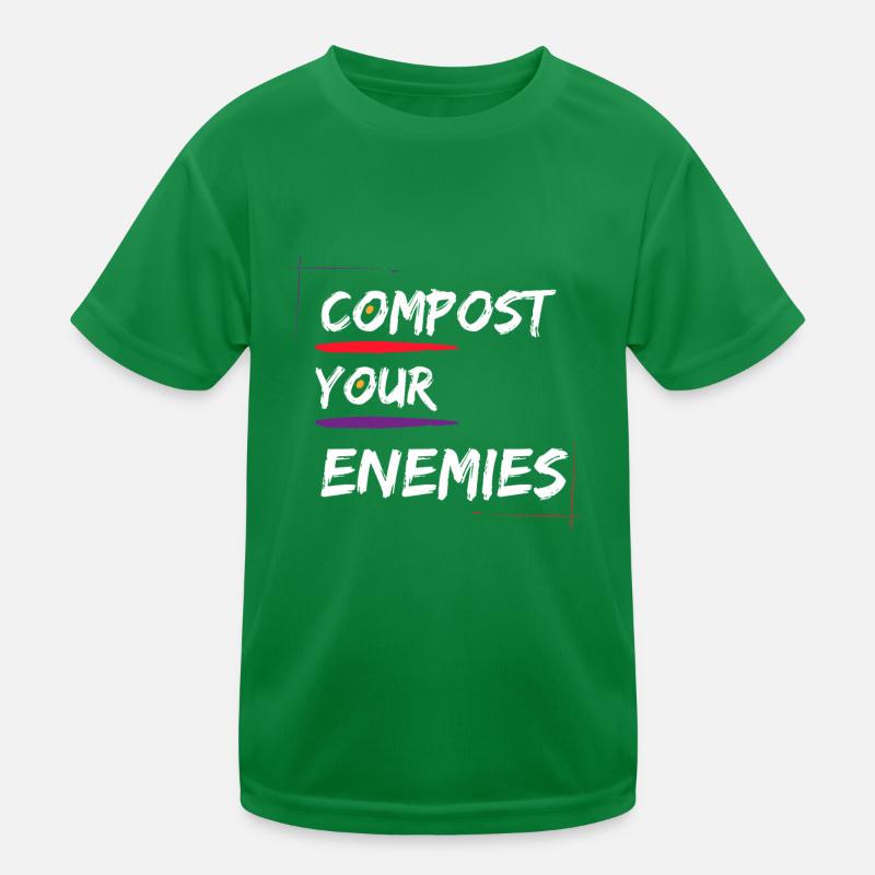 Compostez vos ennemis T-shirt sport Enfant