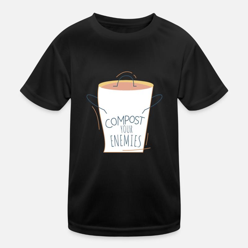 Compostez vos ennemis T-shirt sport Enfant
