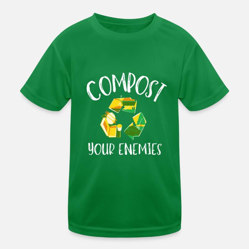 Compostez vos ennemis T-shirt sport Enfant