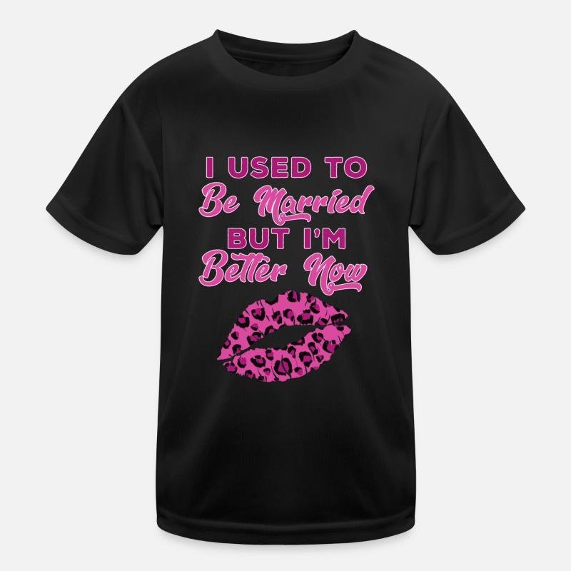 Scheidungsparty happily Divorced Scheidung Kinder Funktions-T-Shirt