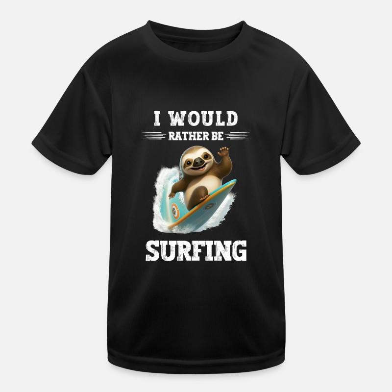 Mir reichts ich geh Surfen Windsurfer Spruch Kinder Funktions-T-Shirt