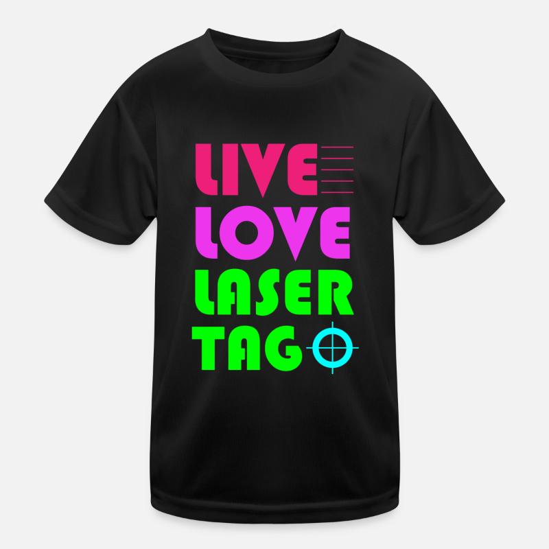 Lasertag, Laser Kinder Funktions-T-Shirt