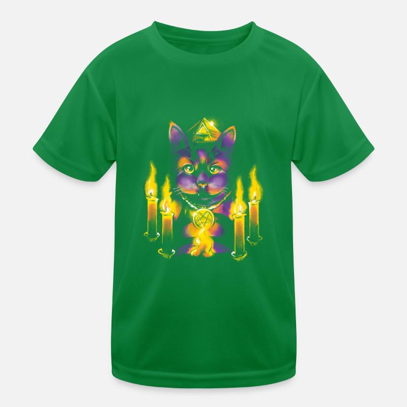 Chat magique T-shirt sport Enfant