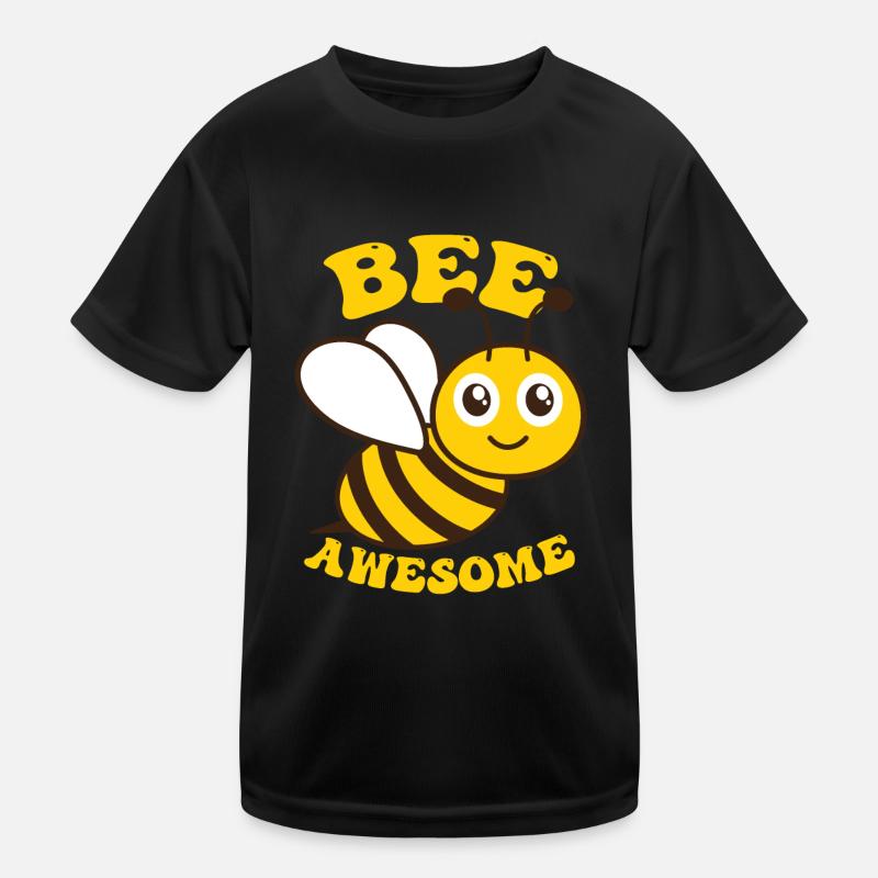 Bee Awesome T-shirt sport Enfant