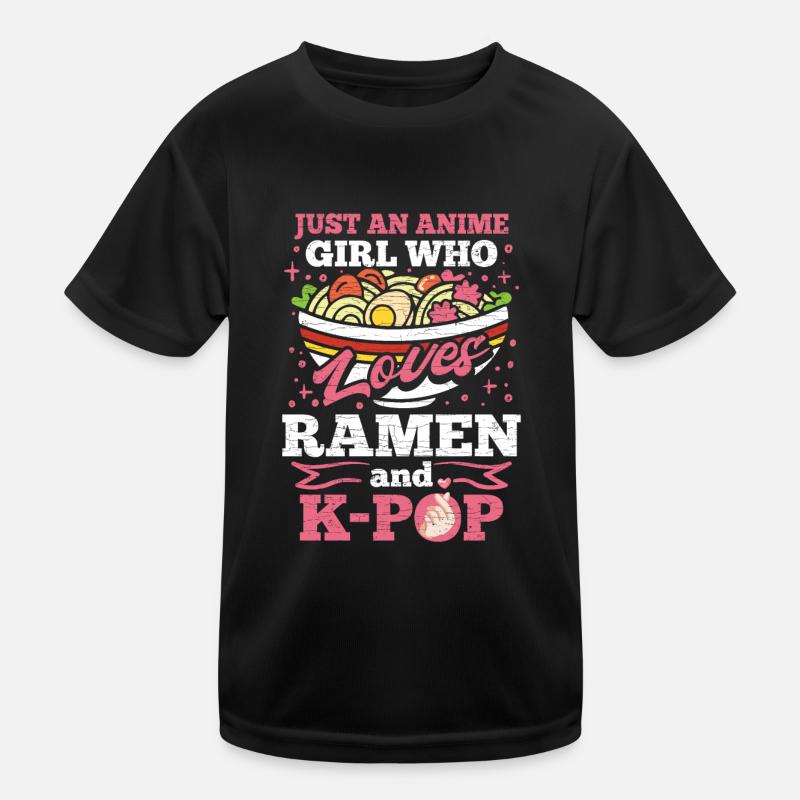 Ramen K-Pop Geschenk Kinder Funktions-T-Shirt