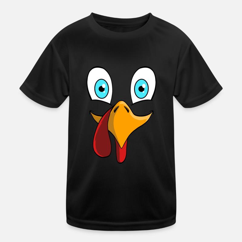 Costume de dinde de Thanksgiving T-shirt sport Enfant