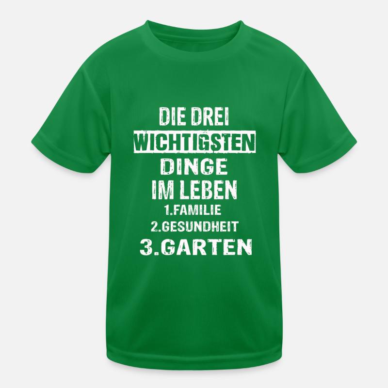 Garten Kinder Funktions-T-Shirt