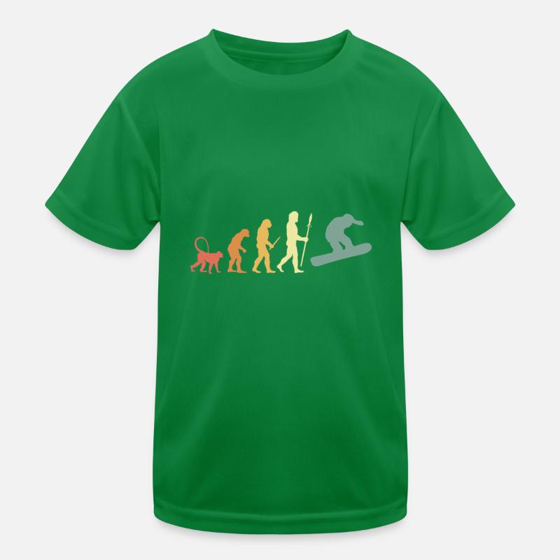 Évolution du snowboard T-shirt sport Enfant