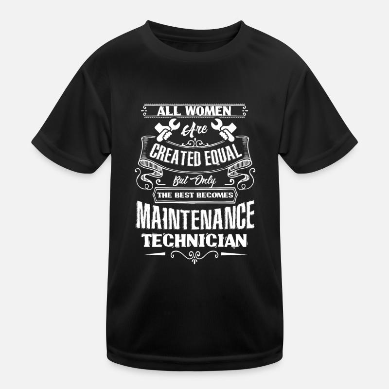 Proud To Be A Maintenance Technician Kids Functional T-Shirt