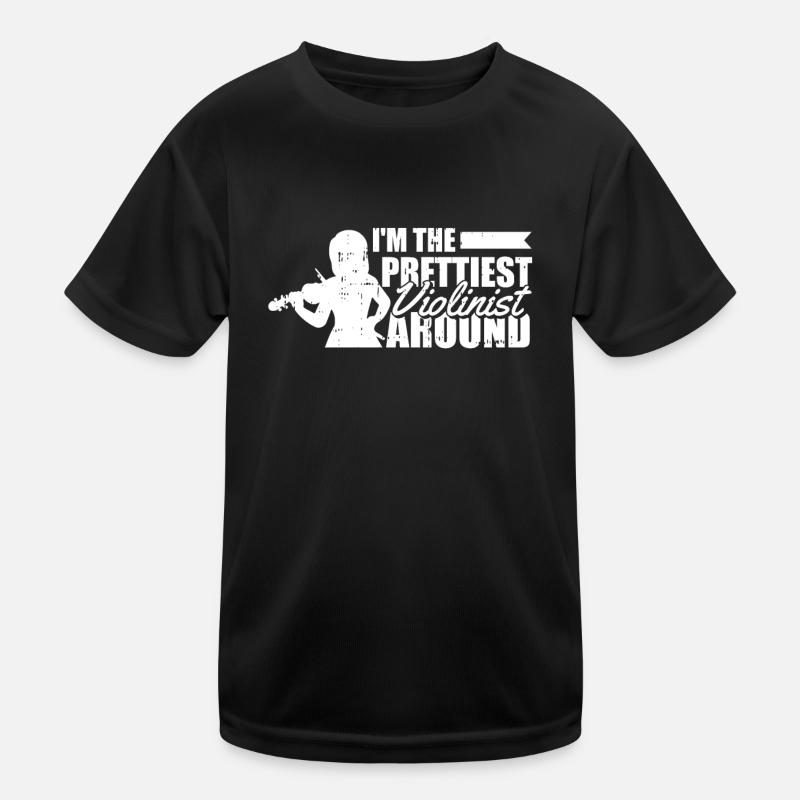 violin violin quite Kids Functional T-Shirt