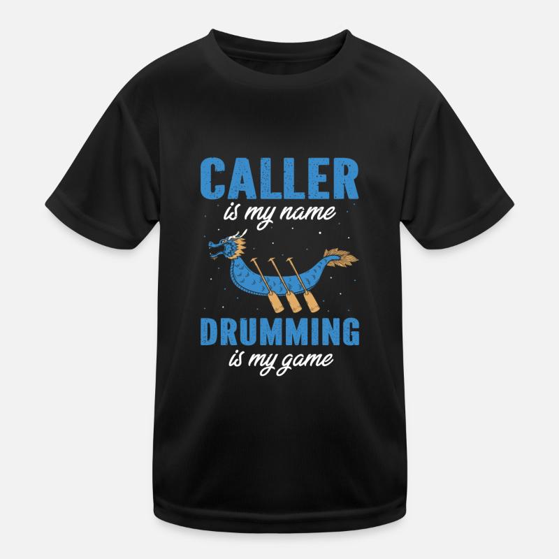 Drachenboot und Drachenboot Crew Kinder Funktions-T-Shirt