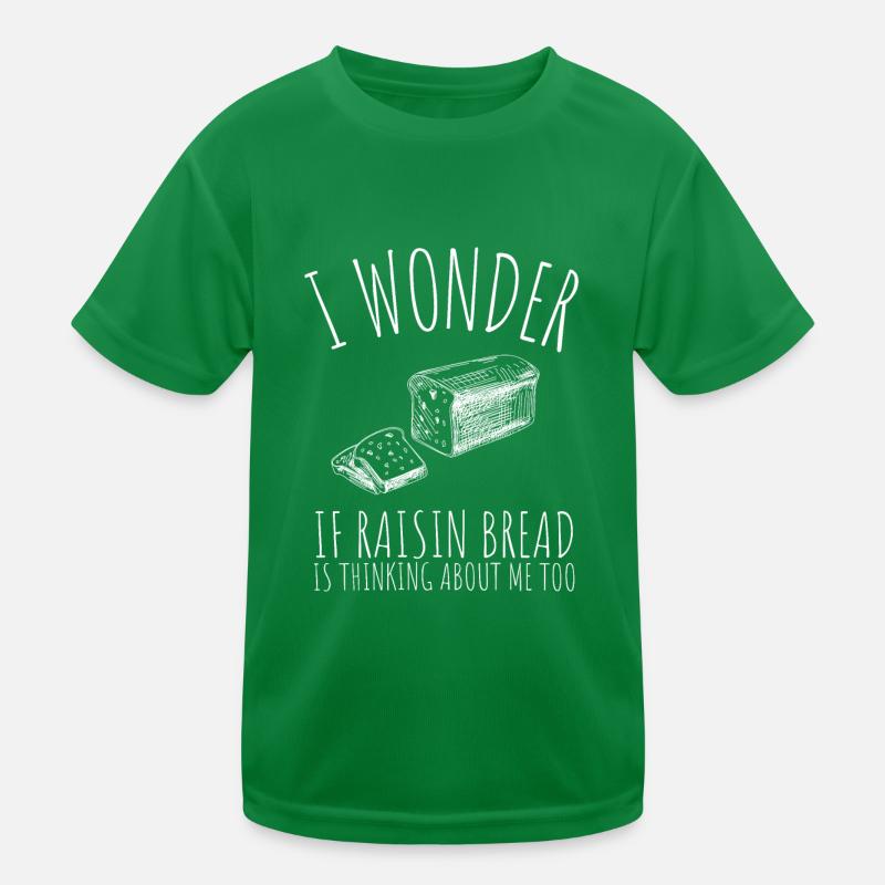 Baking Raisin Bread Kinder Funktions-T-Shirt