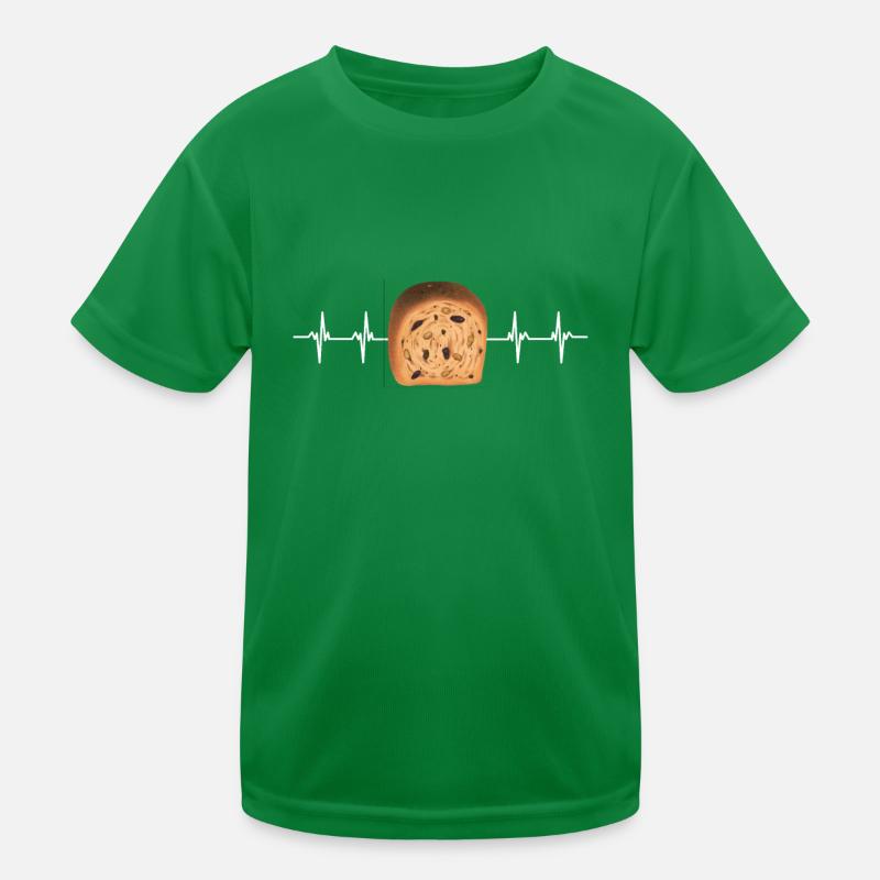 Baking Raisin Bread Kids Functional T-Shirt