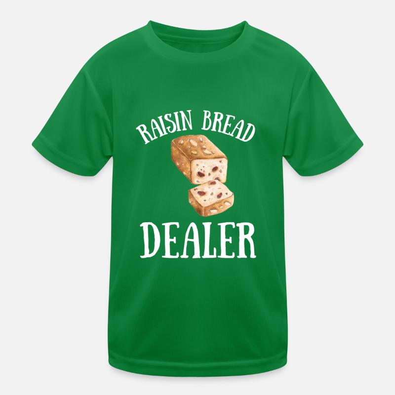 Baking Raisin Bread Kids Functional T-Shirt