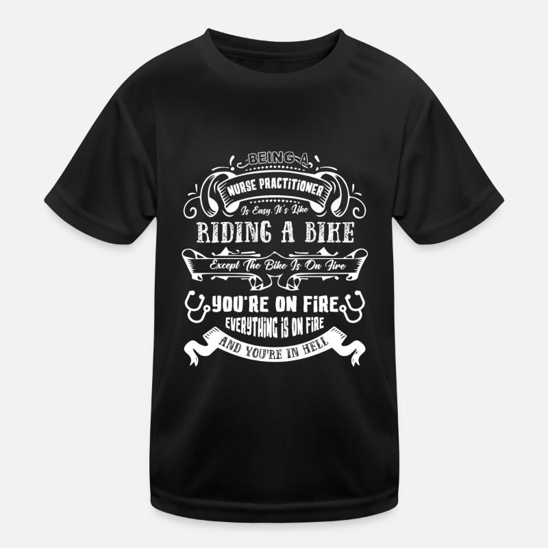 Nurse Practitioner Nurse Practitioner Is Easy Kids Functional T-Shirt