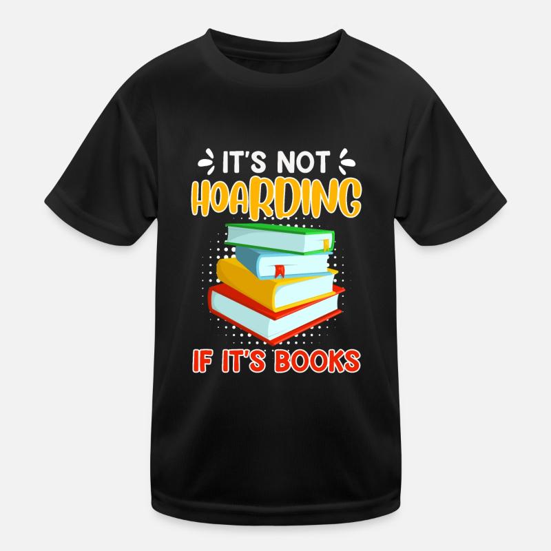 Buchliebhaber Bücherfreund Bücher Lesefreunde Kinder Funktions-T-Shirt