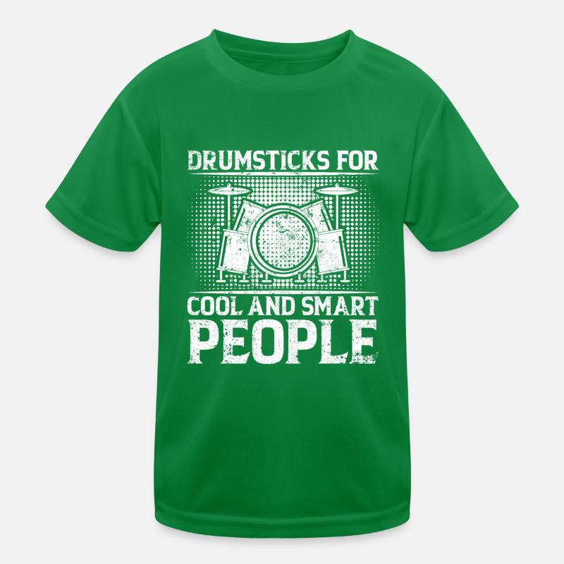 Drumsticks For Cool And Smart People - Batteur T-shirt sport Enfant